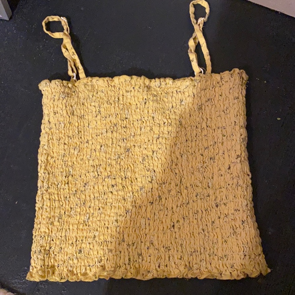 summer brandy flower top